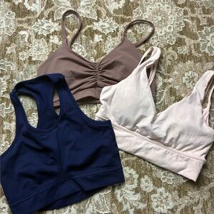 Bundle of 3 Sports Bras – Small/Medium